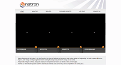 Desktop Screenshot of natronresources.com